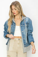 Oversized Hooded Jacket