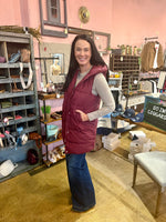 Hooded Long Body Vest