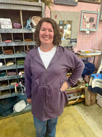 Hooded French Terry Jacket