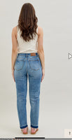 Judy Blue Release Hem Boyfriend Jeans