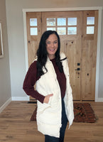 Hooded Long Body Vest