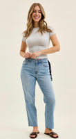 Relaxed Fit Strait Leg Judy Blue Denim