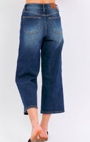 Wide Leg Cropped Judy Blue Denim