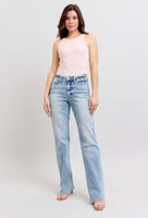 Raw Hem Dad Judy Blue Jeans