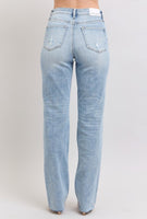 Raw Hem Dad Judy Blue Jeans