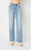 Judy Blue Light Wash Strait Leg Denim