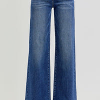Risen Brand Tummy Control Wide Leg Denim