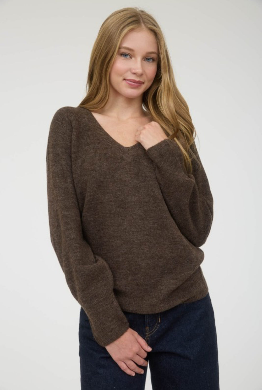 Basic V Neck Sweater
