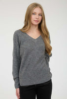 Basic V Neck Sweater

