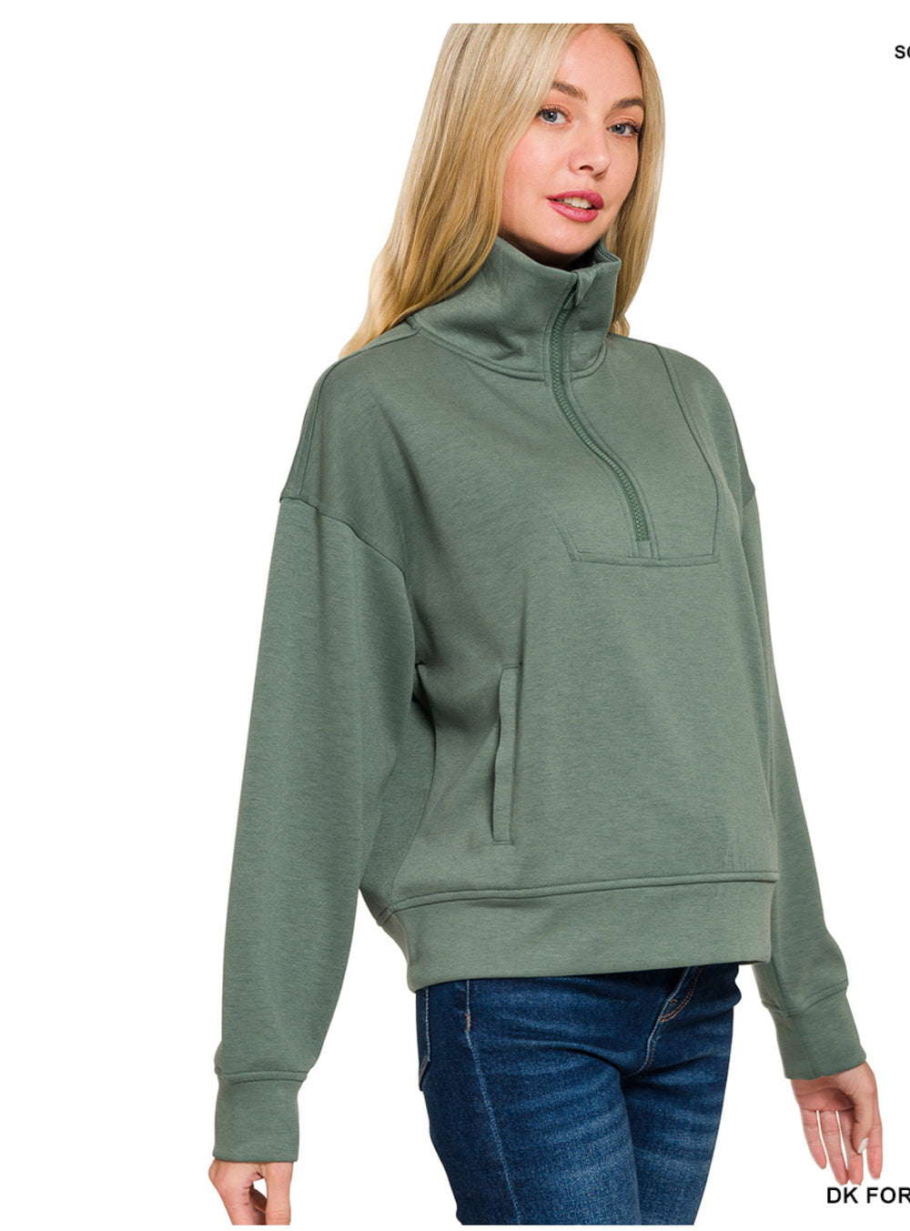 Scuba Half Zip Pullover