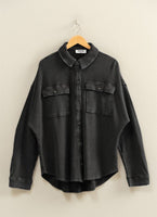 Mineral Wash Shacket
