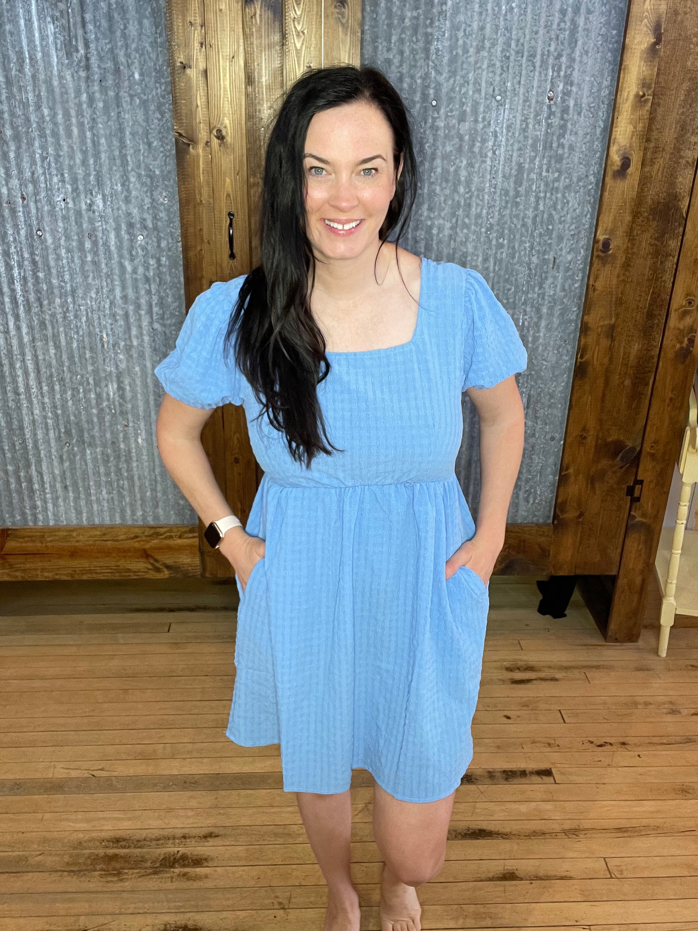 Babydoll Square Neck Dress. | Old Soul Boutique