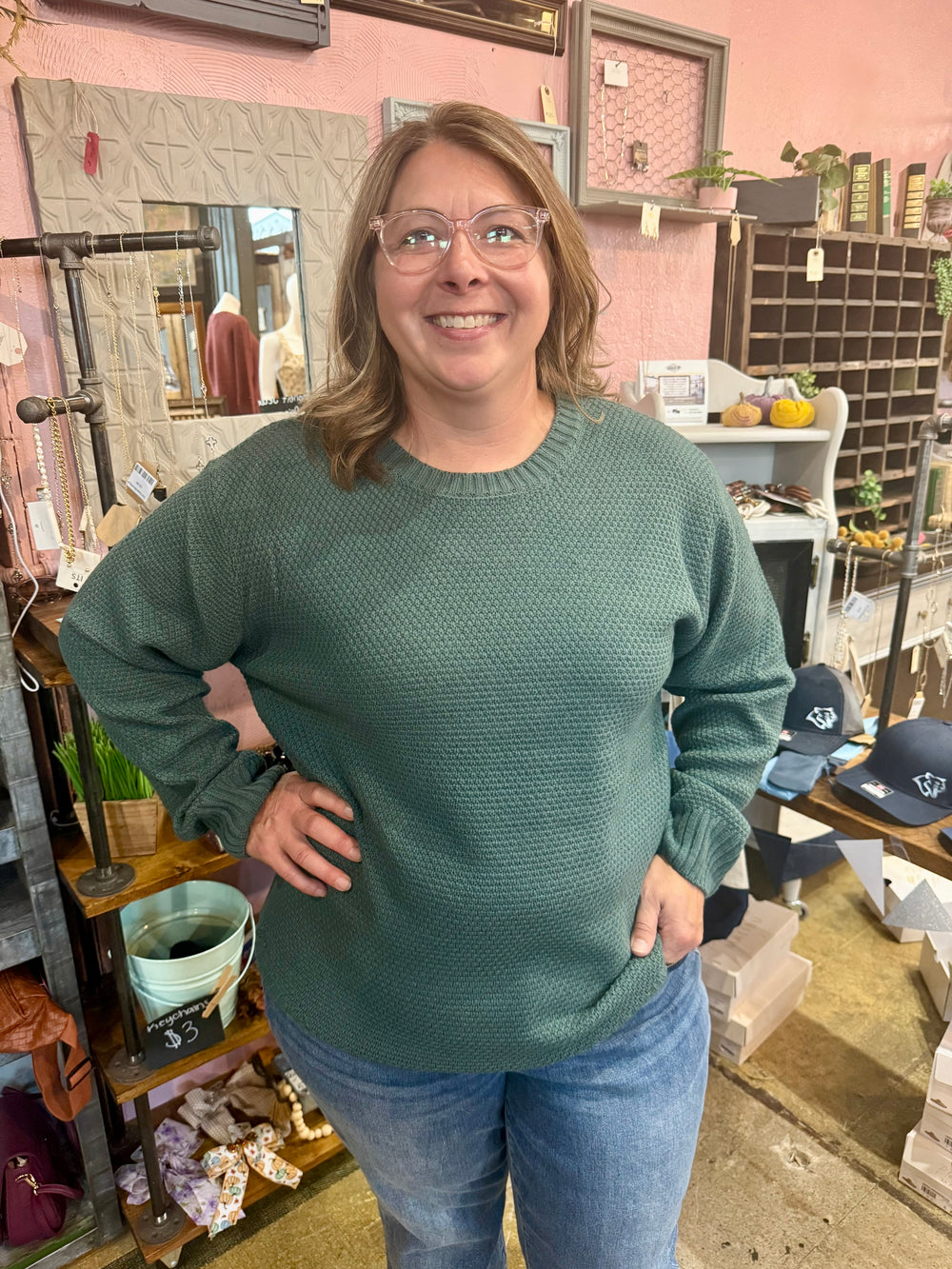 Round Neck Basic Sweater