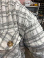 Plaid Button Down Shacket
