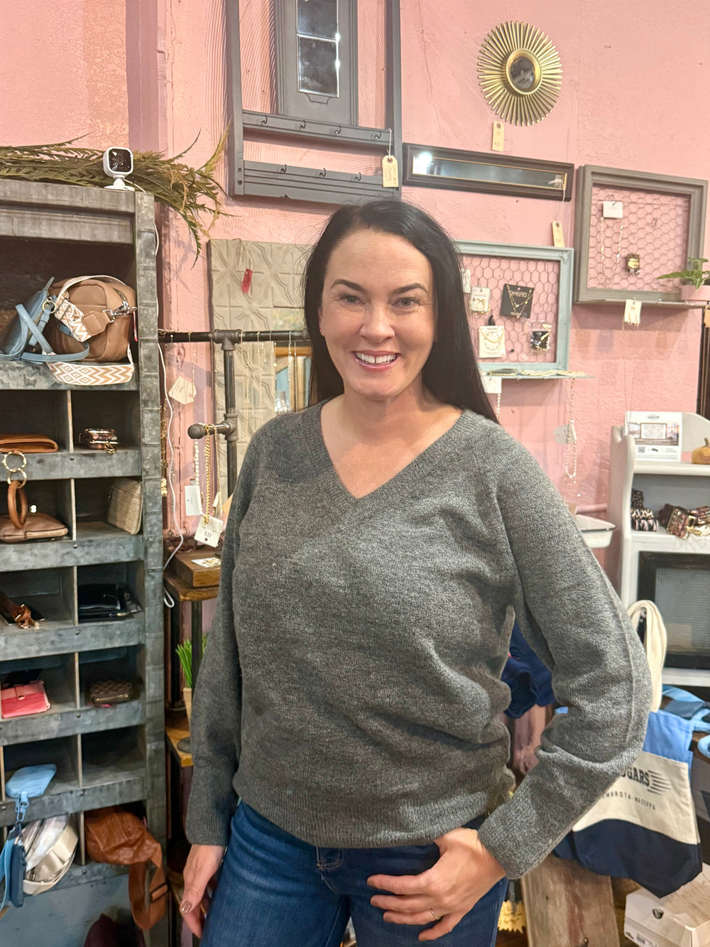 Basic V Neck Sweater