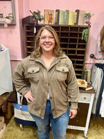 Oversized Fleece Shacket
