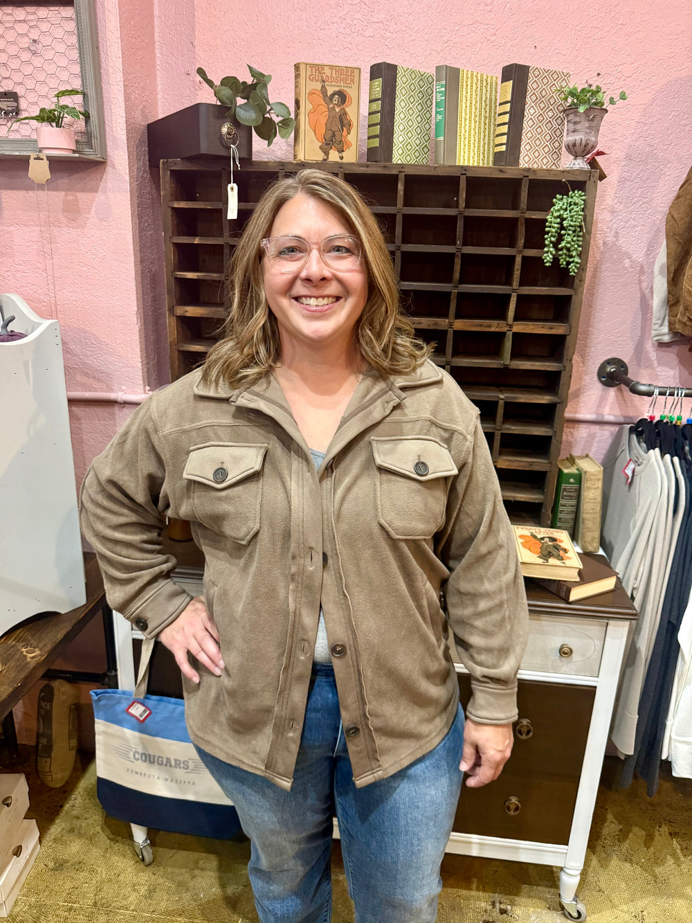 Oversized Fleece Shacket