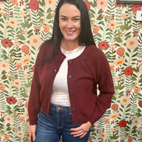 Waist Length Cardigan