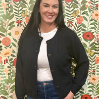 Waist Length Cardigan