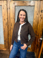 Waist Length Cardigan
