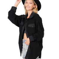 Oversized Fleece Shacket