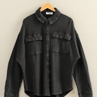 Mineral Wash Shacket