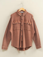 Mineral Wash Shacket
