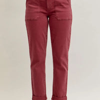Judy Blue Burgundy Joggers