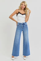 Risen Brand High Rise Wide Leg Jeans

