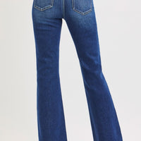 Low Rise Boot Cut Risen Jeans