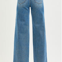 Mid Rise Wide leg denim