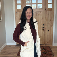 Hooded Long Body Vest