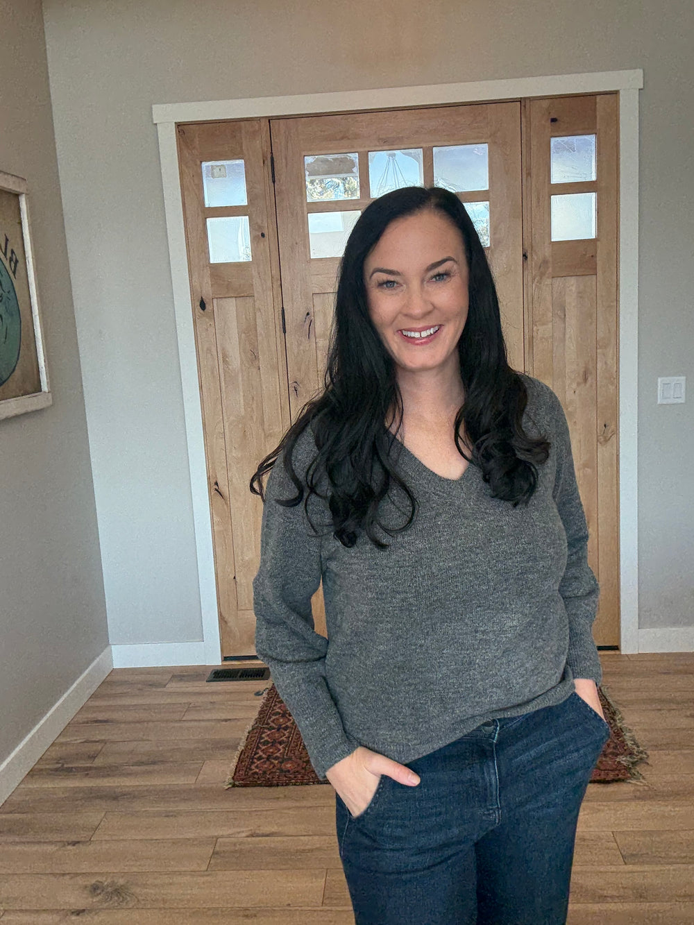 Basic V Neck Sweater