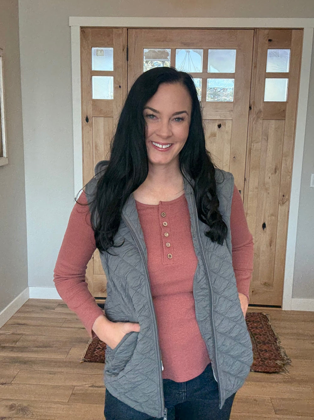 Michelle Mae Hooded Vest