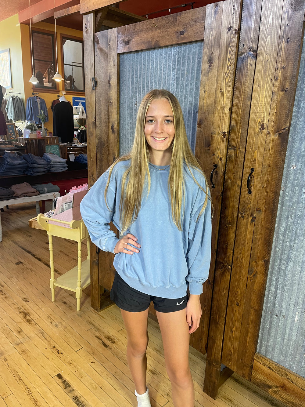 Mineral Wash Sweatshirt