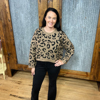 Leopard Print Sweater