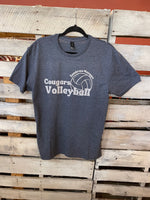 Cougar Volleyball Graphic
