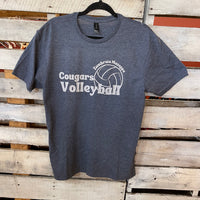 Cougar Volleyball Graphic