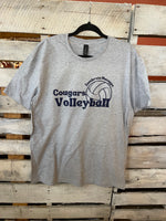 Cougar Volleyball Graphic
