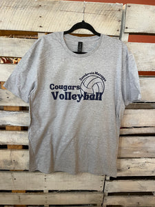 Cougar Volleyball Graphic