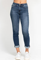 Judy Blue Slim Cuffed Denim
