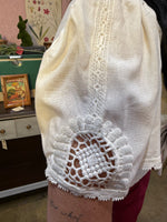 Front Tie Short Sleeve Vest
