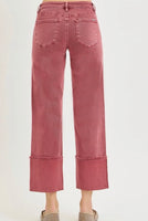 Adjustable Inseam Cuffed Denim Risen Brand
