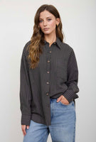 Pinstripe Button Down
