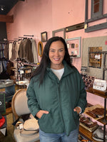 Waist Length Puffer Coat
