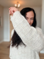 Grid Texture Sweater

