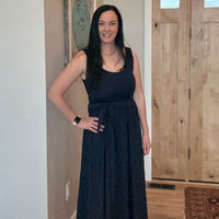 Belted Midi Dress