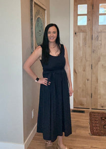 Belted Midi Dress