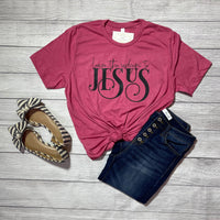Leave the Judgin to Jesus Graphic Tee