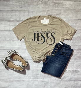 Leave the Judgin to Jesus Graphic Tee
